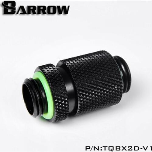 Barrow G1/4" Thread Retractable Connector Fitting Male to Male Water Cooling TQBX2D-V1