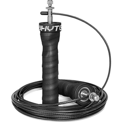 High Speed Skipping Rope Adjustable Fitness Jump Rope Anti-slip Handles 2.5mm/3.4mm Ropes For Crossfit Workout Training