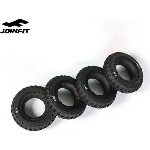 JOINFIT Silicone Hand Grip 80LB Gripping Ring Finger Forearm Trainer Carpal Expander Finger Gripper Home Gym Workout