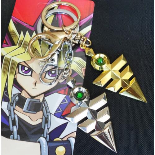 Yu-Gi-Oh! Cosplay Yugioh Joey Wheeler Keychain Set Pendant Anime Keychain Accessories Free Shipping