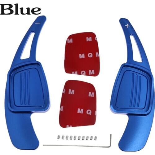 2pcs/lot Aluminum Car Steering Wheel Shift Paddle Shifter For Audi A4L A5 Q7 TT TTS S4 Q2 S3 2015-2017