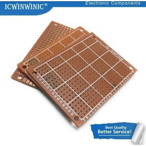 4piece 5x7 4x6 3x7 2x8 cm double Side Copper prototype pcb KIT Universal Board for Ardui In Stock