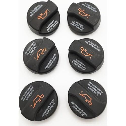 6Pcs Air Oil Separator Engine Oil Filler Cap Fuel Filler Tank Cover For Golf Car Accessories