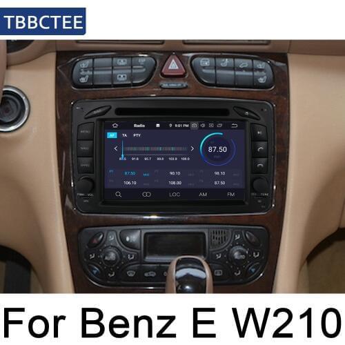 For Mercedes Benz E W210 1998~2002 NTG Car Multimedia Player GPS Android Auto Radio DVD Navigation System Radio Stereo wifi Map