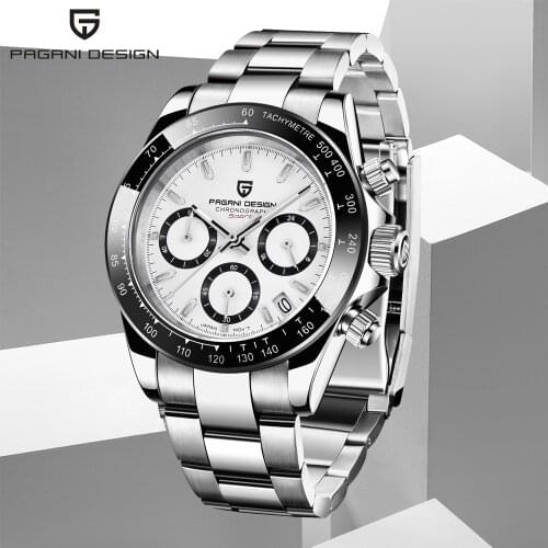 PAGANI DESIGN Clock 2021 New Luxury Quartz Watch Men Waterproof Wristwatch Chronograph Watch For Men Automatic Date Reloj Homb