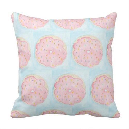 Donut Throw Pillow case
