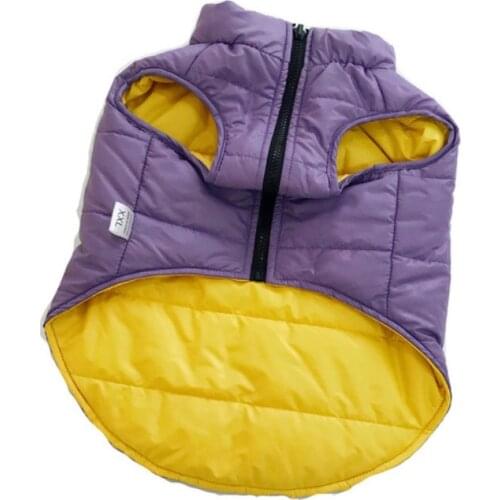 Reversible Dog Vest Coat Jacket Waterproof Dog Clothes Poodle Schnauzer Pug French Bulldog Shiba Inu Clothing Outfit Dropship