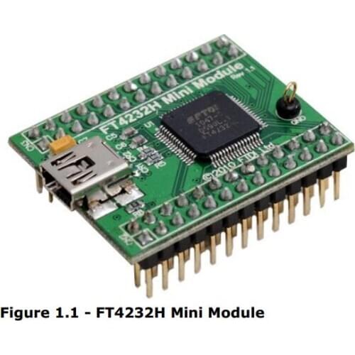 Ft4232h mini module ftdi usb hi-speed ft4323h eva