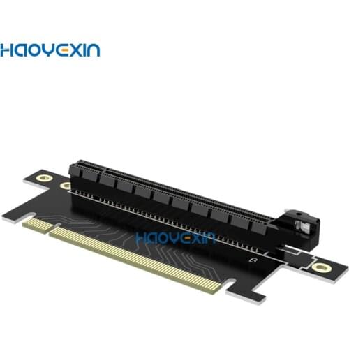 HYX PCI-E3.0 Express 16X 90 Degree Adapter Riser Card pcie riser PCI Express for Small 2U Computer Server IPC / Special Chassis