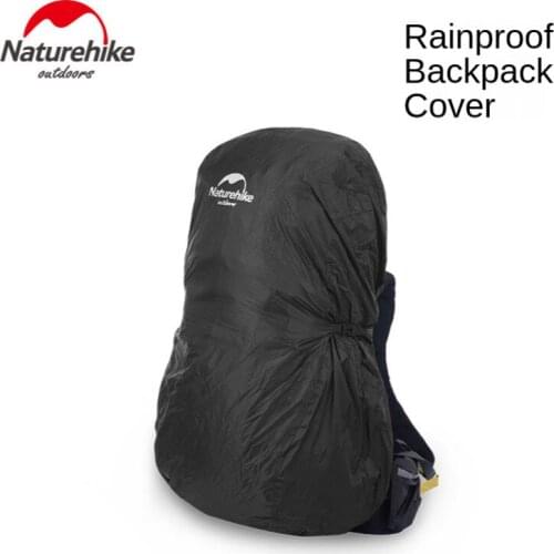 Naturehike Outdoor Mountaineering Backpack Rain Cover Camping Bag Dustproof And Waterproof Cover Suitable For 35-75L Backpack