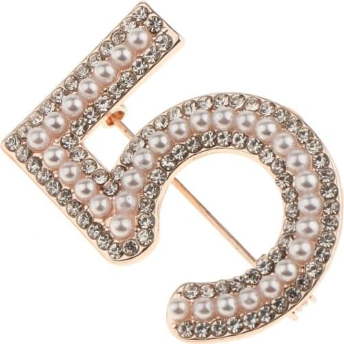 Safety Pin Brooch Clip for Women Shawl Coat Dress Decoration Crystal