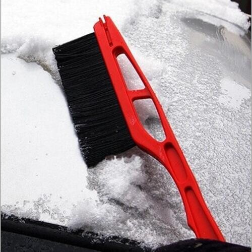 1pcs 2 in 1 Car Window Snow Remove Tool Winter Ice Scraper Snow Brush Auto Truck Retractable Ice Shovel Removal Brush Shovels