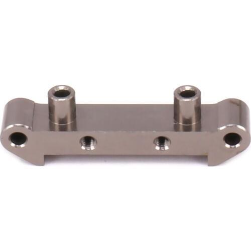 1PC Aluminum Rear Suspension Arm Mount For Rc Model Car 1/18 Fs Racing Big Foot Squat Plate Tie Bar Monster Truck 736082 6061-T6