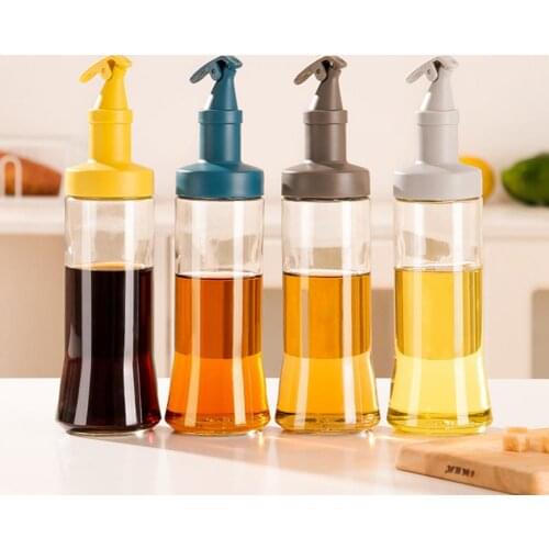 1pcs Barbecue Cooking Seasoning Bottle Turn-on Nozzle Liquid Classification Container BBQ Baking Olive Oil Spray Bottle