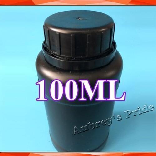 100ML 0.1KG Flash Ink of Photosensitive Flash Stamping Machine Kit Make Seal White Black Red Yellow Blue Purple Pink 10 Colors