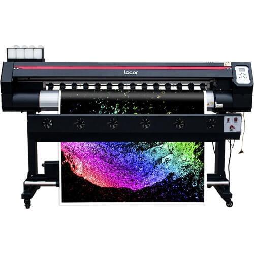 1600mm inkjet printer vinyl canvas ecosolvent printer 1.6m single head car wrap printing machine