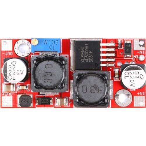 2 PCS Boost Buck DC-DC Adjustable Step Up Down Converter XL6009 Power Supply Module 20W 5-32V to 1.2-35V High Performance Low