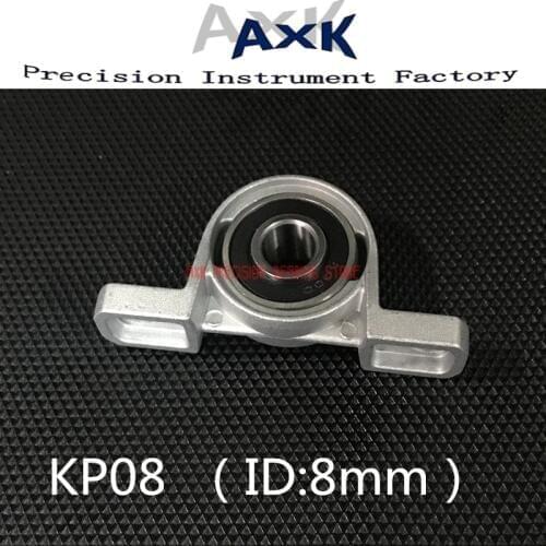 2019 Time-limited Rolamentos Rodamientos Ball Bearing 4 Pcs/lot 8 Mm Bearing Kirksite Insert With Housing Kp08 Pillow Block