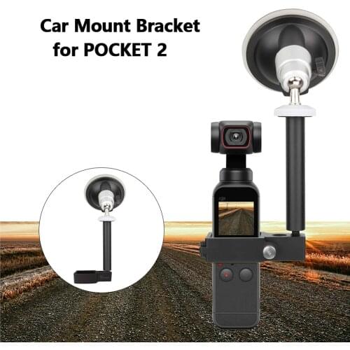 Cup Car Mount for DJI POCKET 2 Window Suction Camera Stabilizer Handheld Gimbal Bracket Vehicle Adapter Converter Accessories