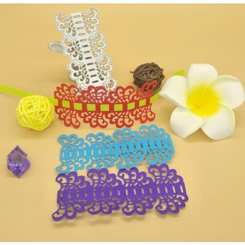 A new type of lace metal cutting mold plum blossom DIY scrapbook decoration process embossed paper card