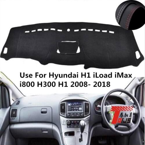 TAIJS Factory Casual Leather Car Dashboard Cover For Hyundai H1 iLoad iMax i800 H300 H1 2008-1314 15 16 17 18 Right hand drive