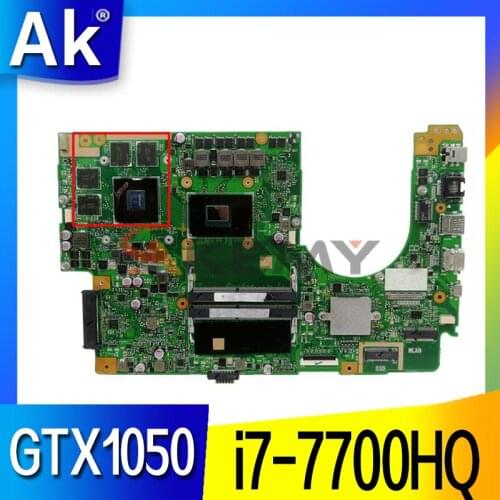 X580VD Motherboard For ASUS X580 X580V X580VD X580VN Laptop Mainboard W/ i7-7700HQ GTX1050-4GB100% Fully Tested