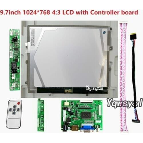 HDMI VGA 2AV Controller board for iPad 1 9.7 "inch 1024X768 HD screen 4:3 LCD LP097X02 SLA1 SLA3 SLAA SLA2 for Raspberry Pi