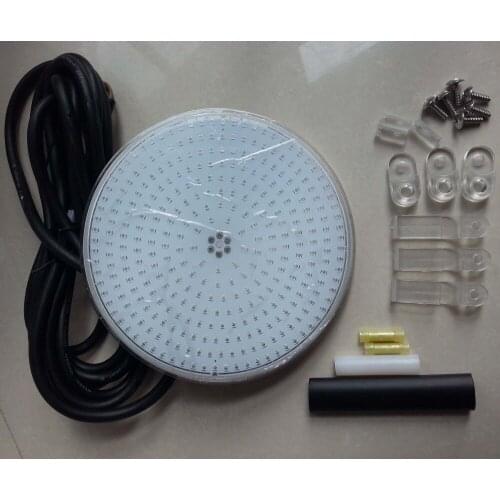 HT Underwater Led Swimming Pool Light SMD40W AC12V RGB Resin PAR56 Replacement Lamp Color Changing Waterproof IP68 4m Wire