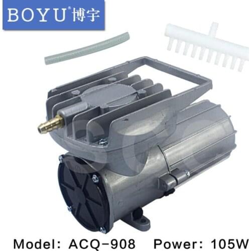 DC 12V 150L/min 105W Permanent magnet DC diaphragm Air Compressor Oxygen pump Fish Tank Pond Aquarium Aerator Pressure air Pump
