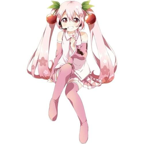 Pre-Sale VOCALOID Hatsune 2022 Sakura Hatsune Instant Noodle Press Anime Figures Collectibles Model Toy Ornaments Anime Gifts