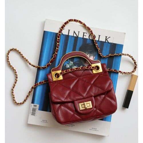 Luxury Women Handbag Sheepskin Fashion female messenger Heart-shaped suture bag High Quality chains shoulder crossbody bags