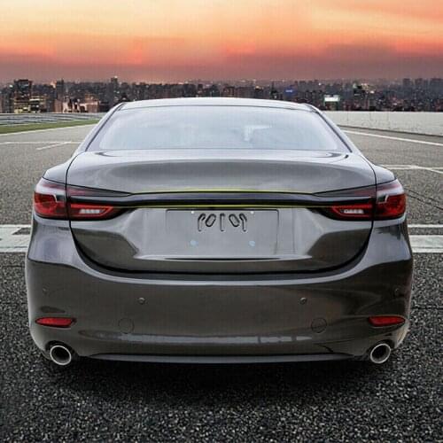 ABS Rear Trunk Lid Decoration Trim 1pcs For Mazda 6 / Atenza Sedan 2019-2020