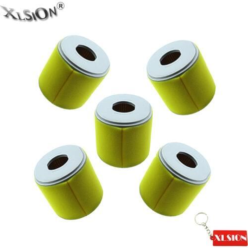 XLSION 5Pcs/Pack Aftremarket Air Filters For Honda # 17210-ZE3-505 Fit Models GX340 GX390 11hp & 13hp Engines