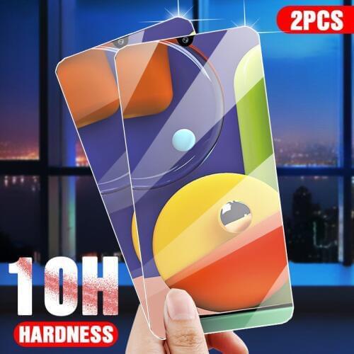 2pcs Tempered Glass For Samsung Galaxy A50s A30s A20s Screen Protector Safety Protective Glass On SM A207 A507 A307 F DS Film