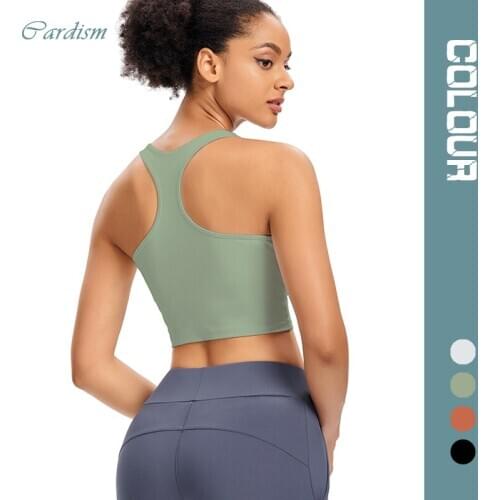 Cardism Womens Sport Bra Seamless Push Up Yoga Bralette Tops For Women 2020 For Fitness Sexy Gym Crop Top Non-Wired Bra Female