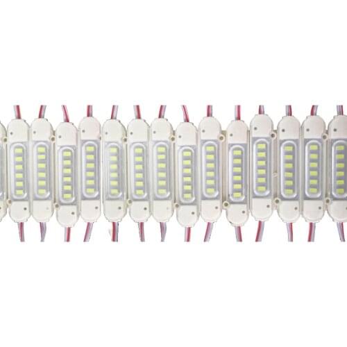 100Pcs DC12V COB LED Modules 5730 Advertising Modules Luminous Characters Backlight Modules IP67 Waterproof