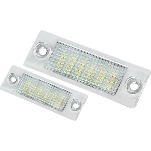 2Pcs Car License Number Plate Light for Caddy Golf Jetta Passat 2000-2011 261695540282