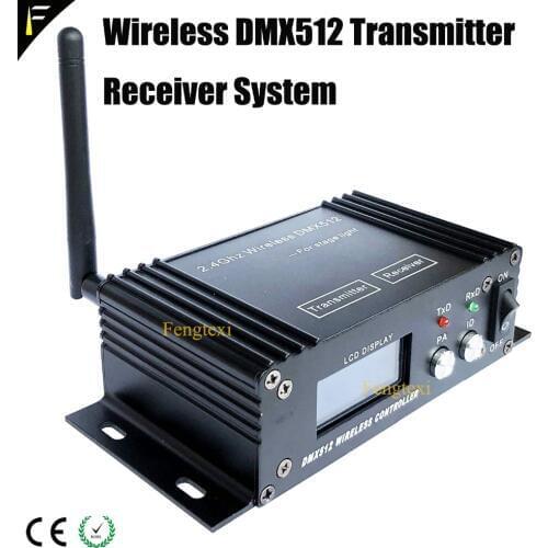 DMX Transceiver 2.4 GHz Wireless Transmitter Receiver System Display Device Stage Lighting Wireless dmx512 Console Repeater