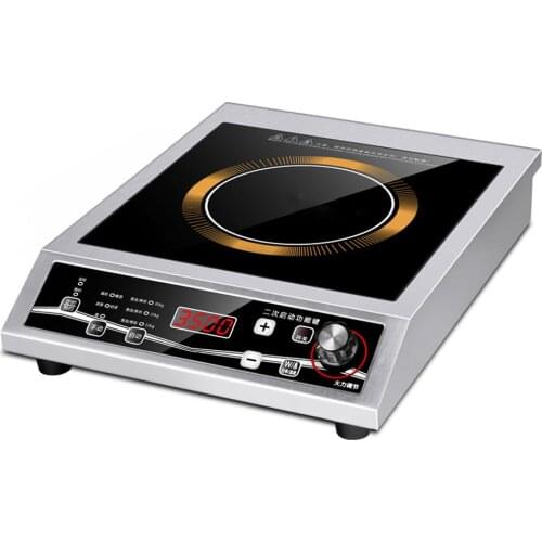 Household 3500W Induction Cooker Commercial Flat Cooking Stove Restaurant High-power Induction Cooker электроплита