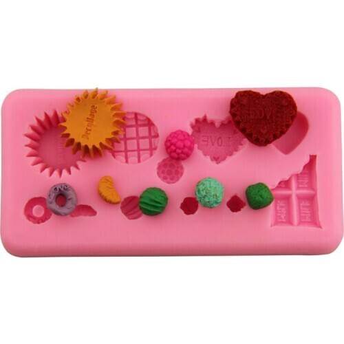 Dessert Series Silicone Mould Chocolate Fondant Mould Cake Decorating Tools Kitchen Accessories