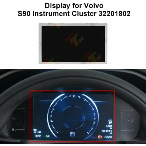 Display for Volvo S90 Instrument Cluster Pixel Repair 32201802