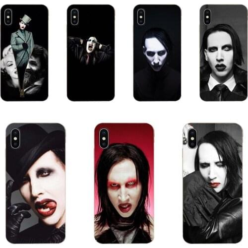 For Huawei Honor 10 10i 20 20i 8S lite Y9 Prime Y7 2019 Y5 2018 p40 lite pro TPU Capa Cover Marilyn Manson