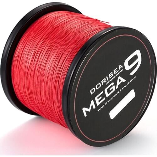 DORISEA 9 Strands 500M 545Yards 15LB-310LB Braided Wire Fishing Line Japan Material Super PE Multifilament Line