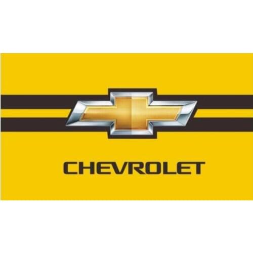 Chevrolet car brand flag, cycle racing flag