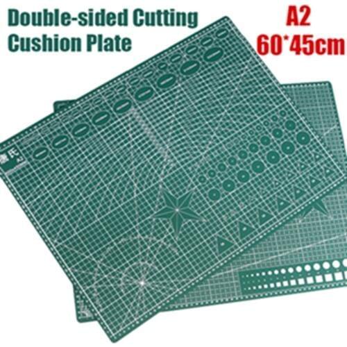 1pcs A2 Self-healing Cutting Mat Pvc Rectangle Grid Lines Tool Fabric Leather Craft Diy Cutting Supplies Stationary Cutting Mat
