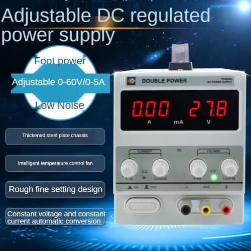 MA and A converted Adjustable DC Laboratory 60V5A Lab Power Supply Adjustable 60V5A Voltage Regulator Stabilizer Switching