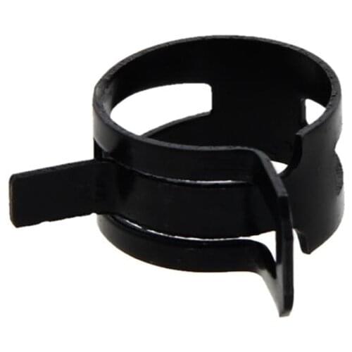 MroMax Steel Band Clamp 65Mn Manganese Steel Inner Diameter 17/18/19/20/21mm Thickness 1mm Water Pipe Hose Clamps 10/20/30PCS