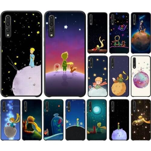 Cartoon king The Little Prince earth space fox Phone Case For Huawei P20 P30 P40 lite Pro P Smart 2019