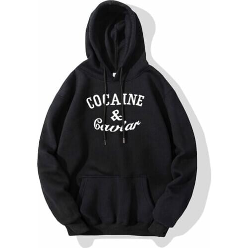 2020 Autumn Winter New Fashion Unisex Streetwear Men White Print Hipster Hoodies Men Casual Hoodies Long Sleeve Male Sweatshirts