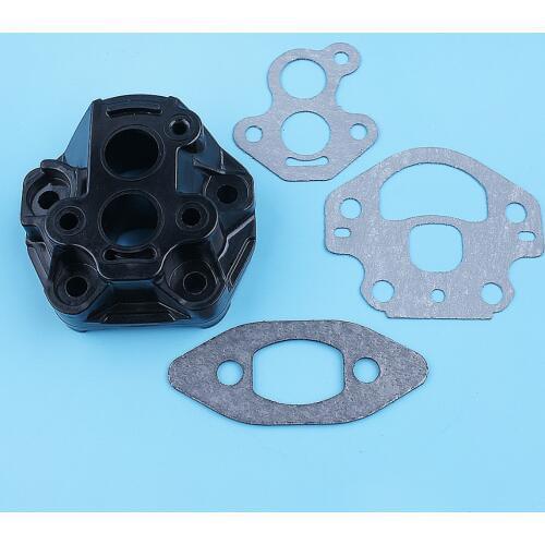 Carburetor Adaptor Intake Manifold Gasket Set For McCULLOCH CS340 CS380 CS 340 380 Chainsaw Replacement Spare Parts